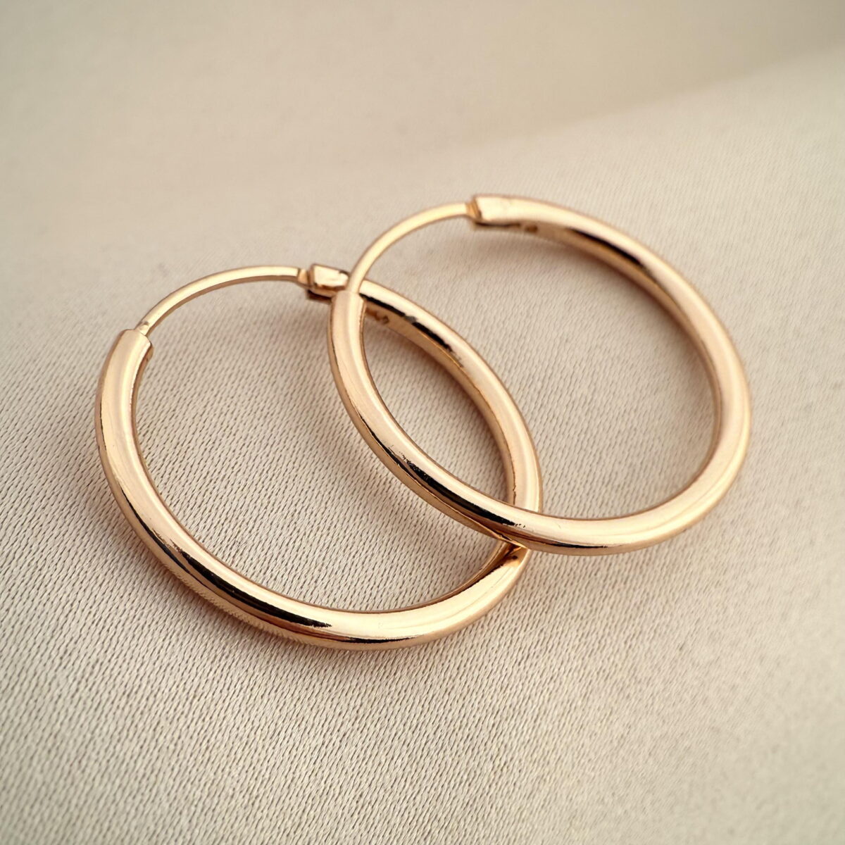 گوشواره حلقه‌ای ژوپینگ مدل X000816156 - دیدی کالا | DiDikala