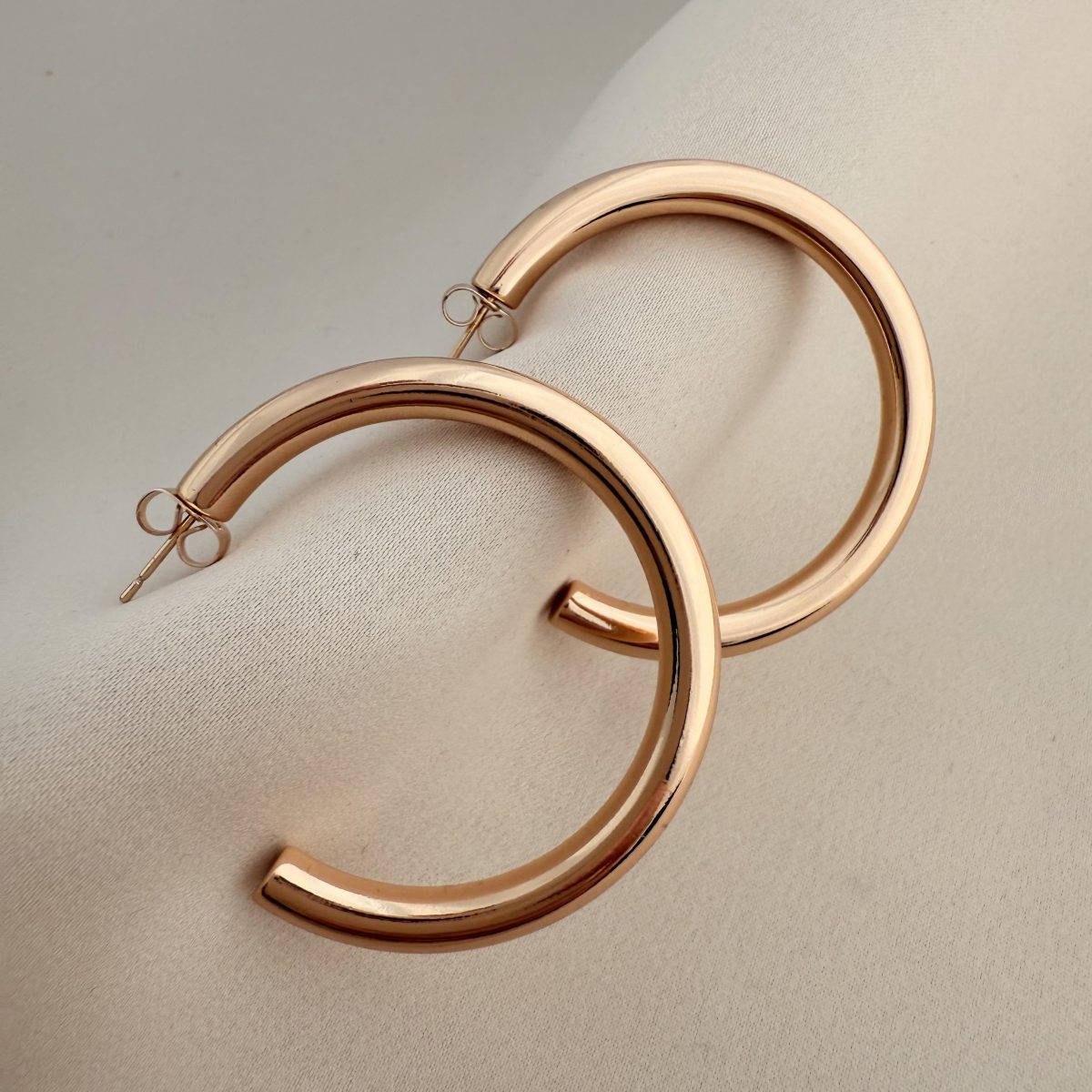 گوشواره حلقه‌ای ژوپینگ مدل B000953400 - دیدی کالا | DiDikala