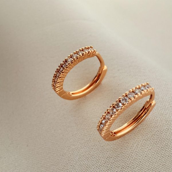 گوشواره حلقه‌ای CM مدل C0002G - دیدی کالا | DiDikala