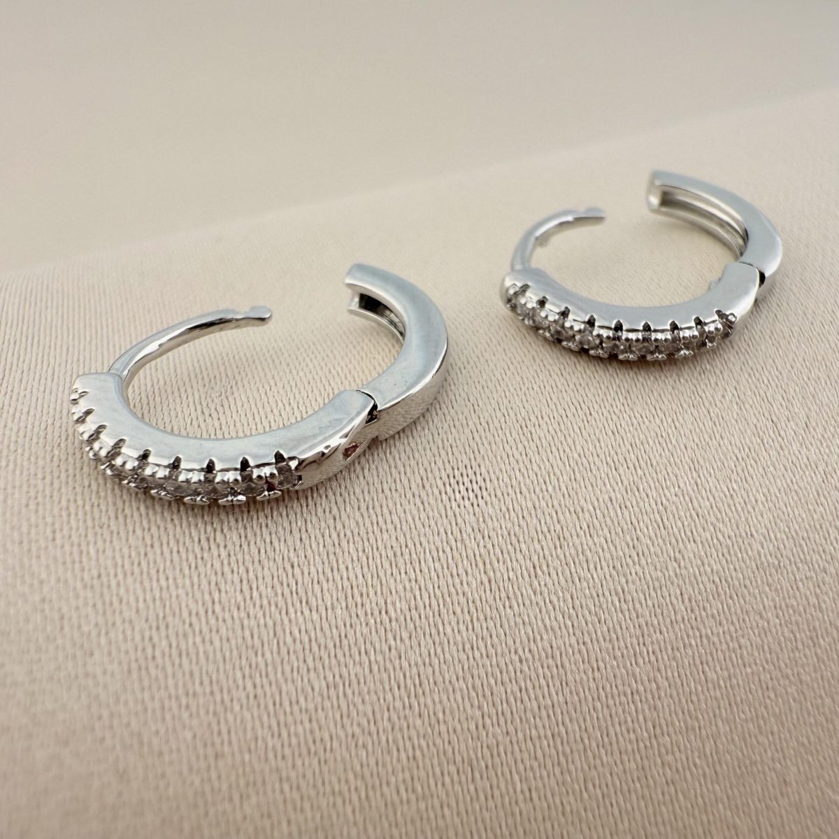 گوشواره حلقه‌ای CM مدل C0002S - دیدی کالا | DiDikala