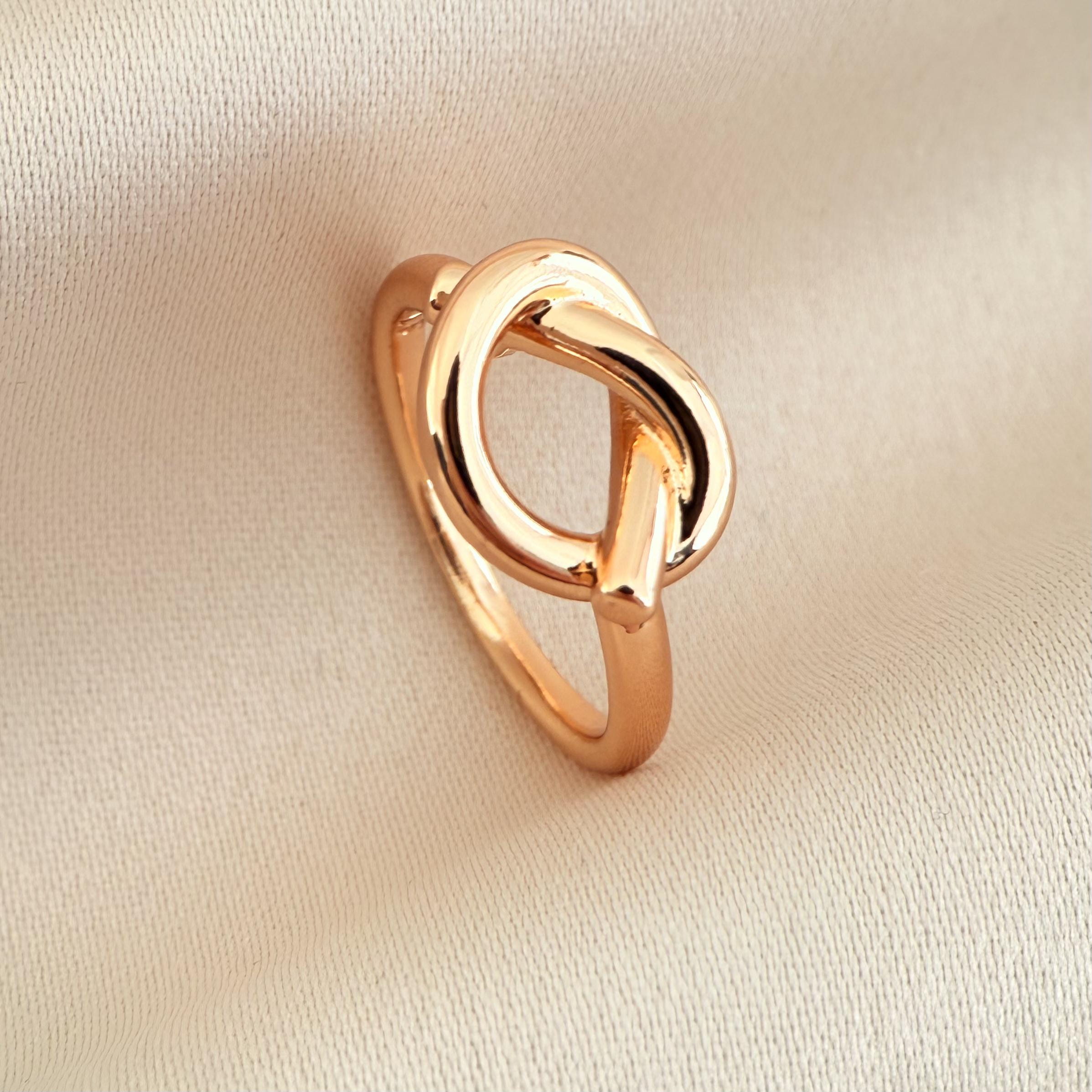 Xuping R0084 Ring Didikala (1) انگشتر گره ژوپینگ مدل R0084 - دیدی کالا | DiDikala