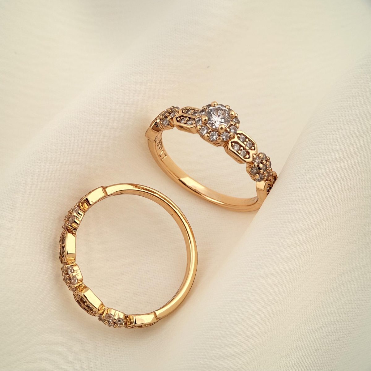 انگشتر جواهری ژوپینگ مدل R00119 - دیدی کالا | DiDikala