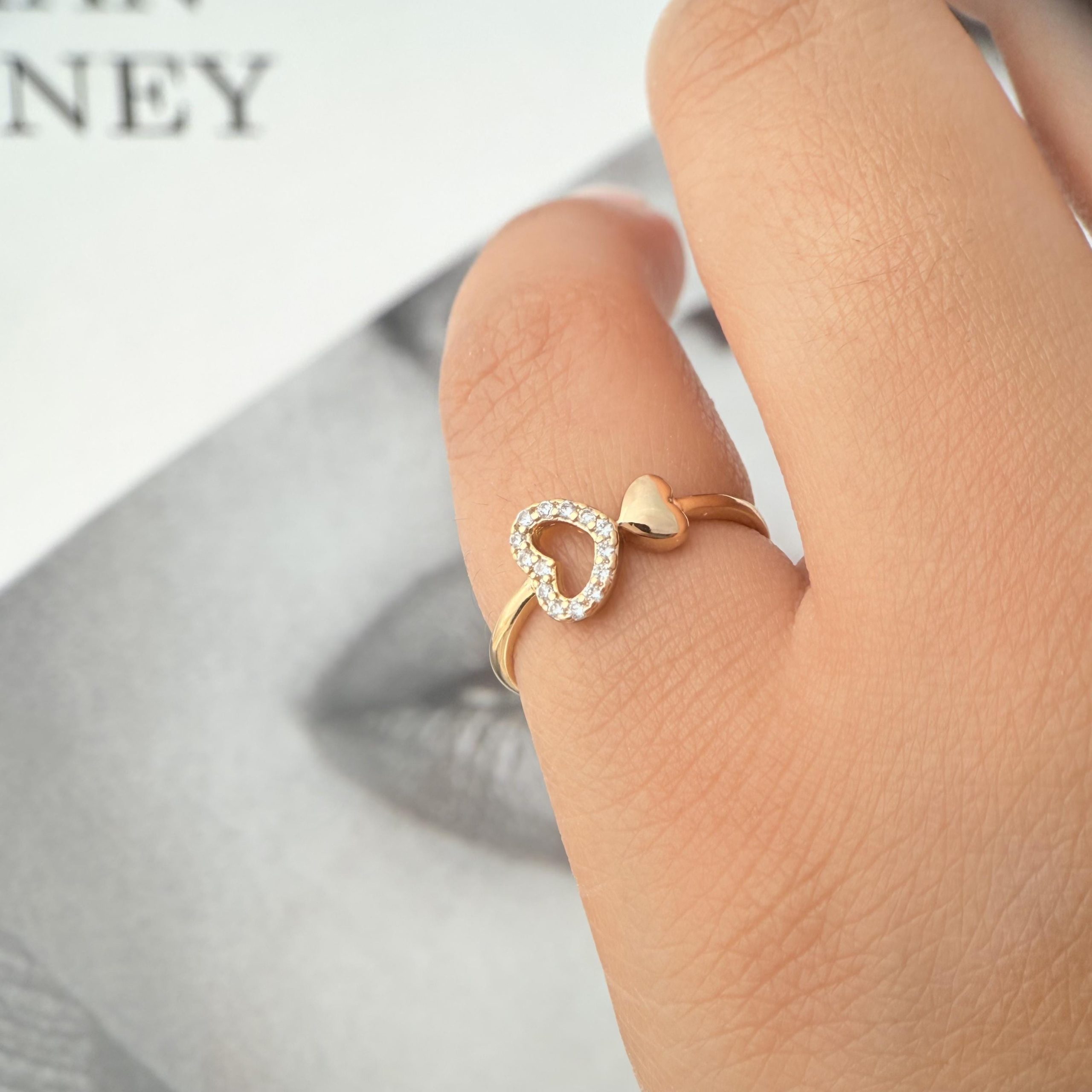 Xuping R00135 Ring Didikala (1) انگشتر سایز کوچک ژوپینگ مدل R00135 - دیدی کالا | DiDikala